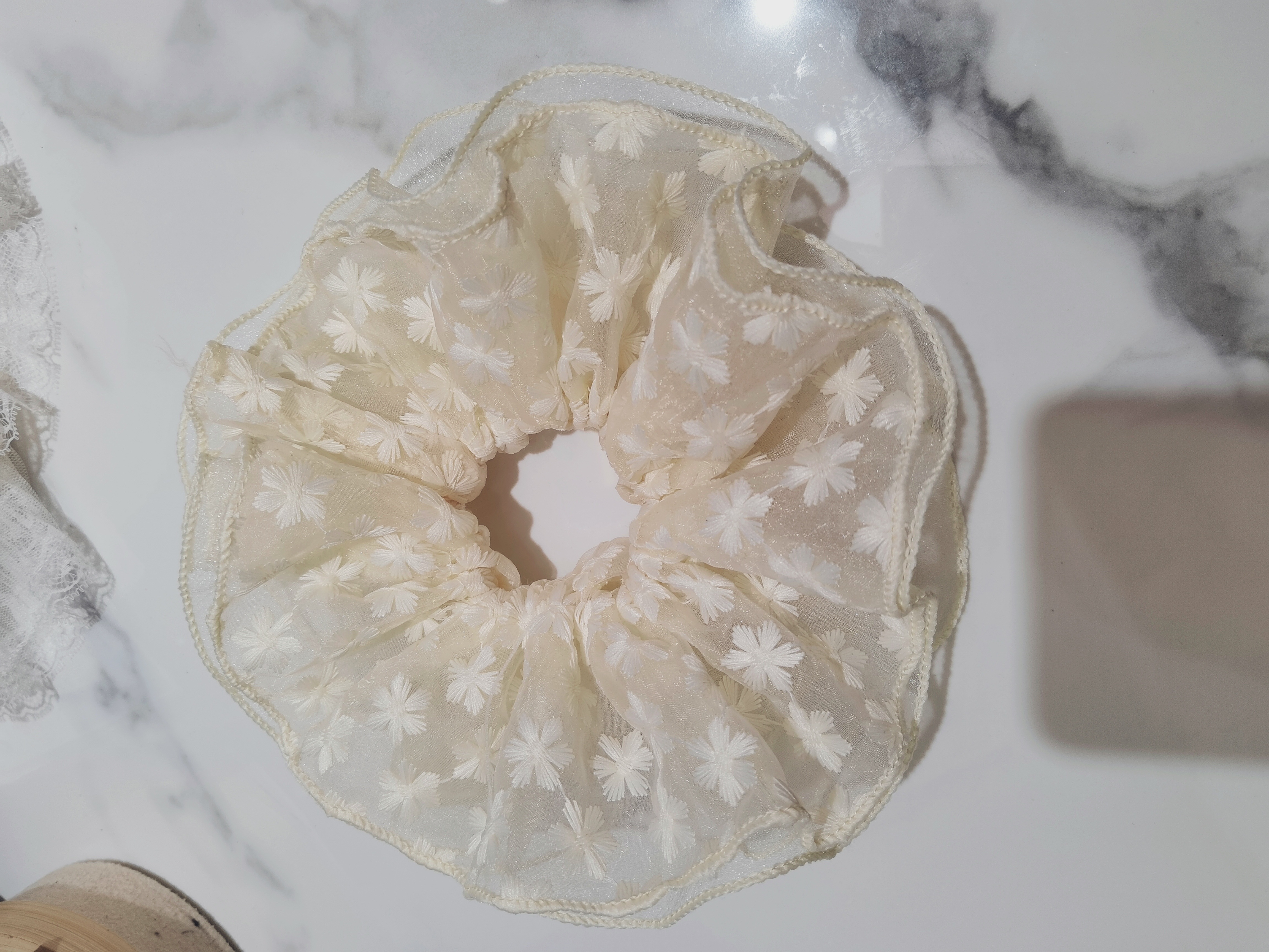 韩版简约大肠发圈头绳皮筋 女士发饰百搭时尚发圈饰品