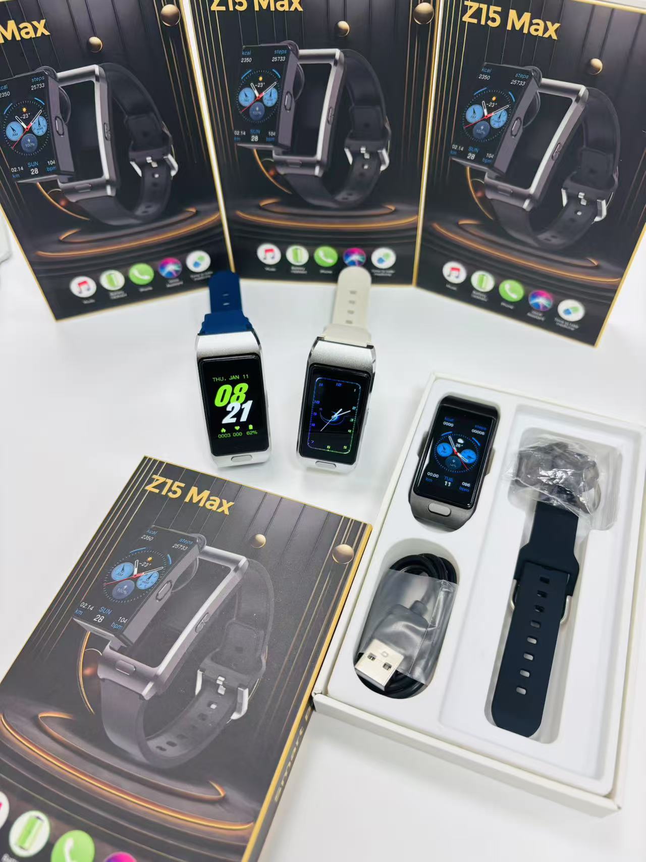 The new Z15MAX headset, smartwatch, detachable communication bracelet, heart rate and health detection device details Picture