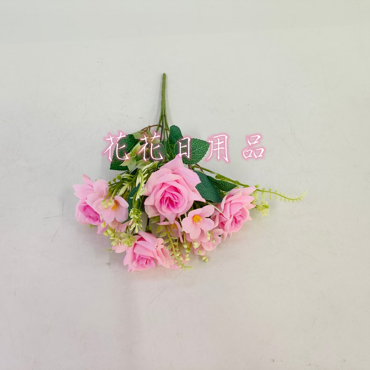 Artificial flowers, fake flowers, bonsai, single corner rose decorative ornaments Application Scenario