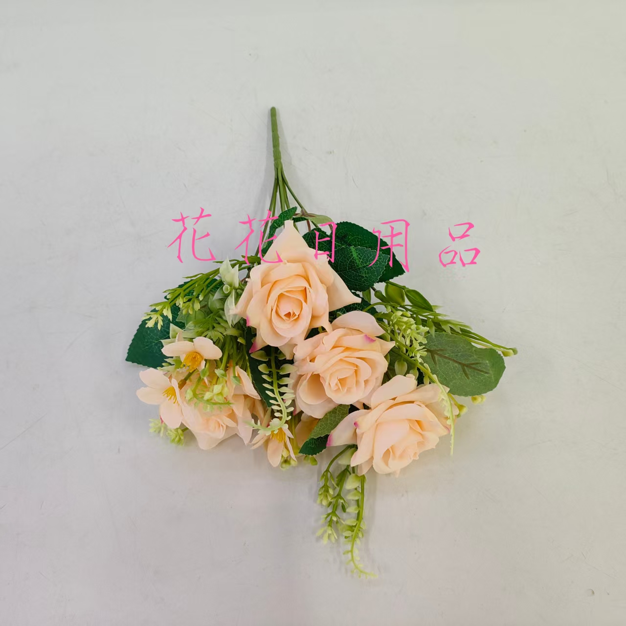 Artificial flowers, fake flowers, bonsai, single corner rose decorative ornaments details Picture