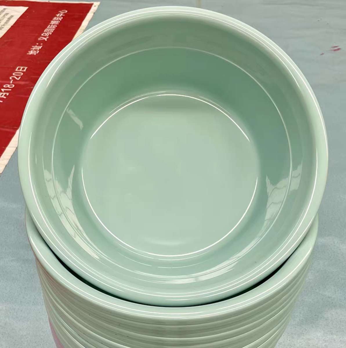 45.5*17塑料洗脸盆大号家用加厚洗衣盆加深耐用洗脚盆宿舍用洗衣盆