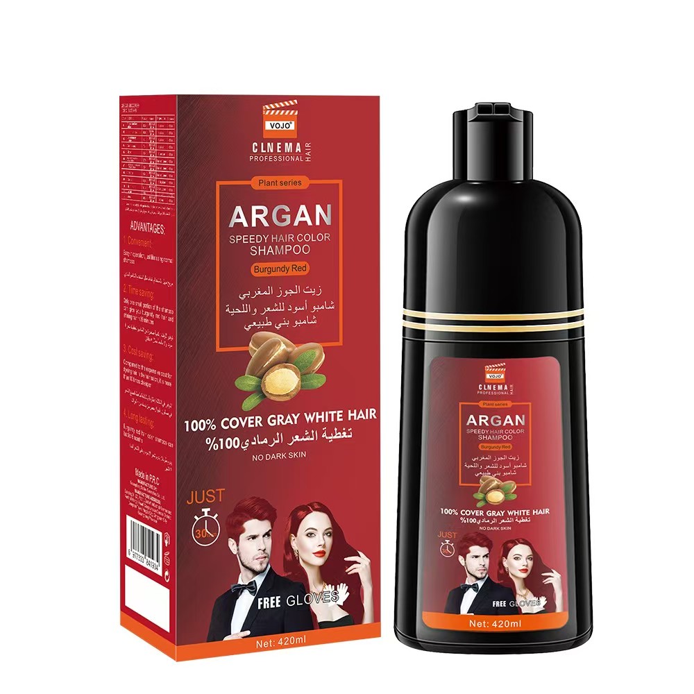 One wash black hair dye for foreign trade payment. Hair dye cream, hair dye, multi-color hair dye for both men and women detail image 6