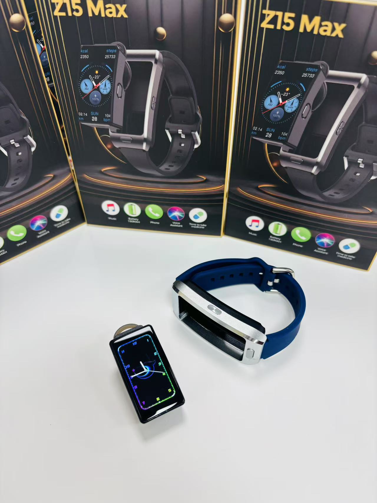 The new Z15MAX headset, smartwatch, detachable communication bracelet, heart rate and health detection device Application Scenario