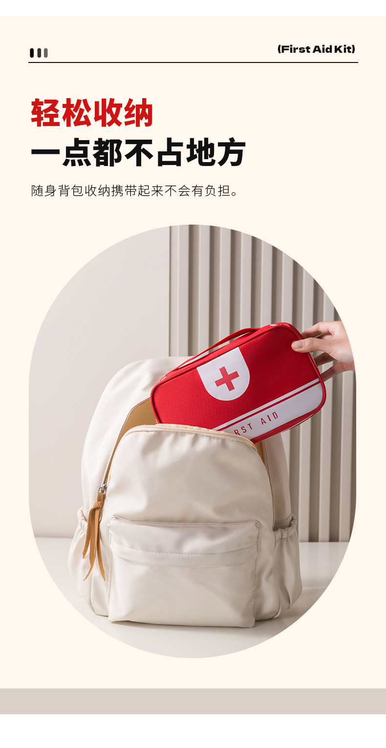 2025 New portable bag, camping home emergency bag, car rescue bag, first aid bag, item storage bag detail image 10