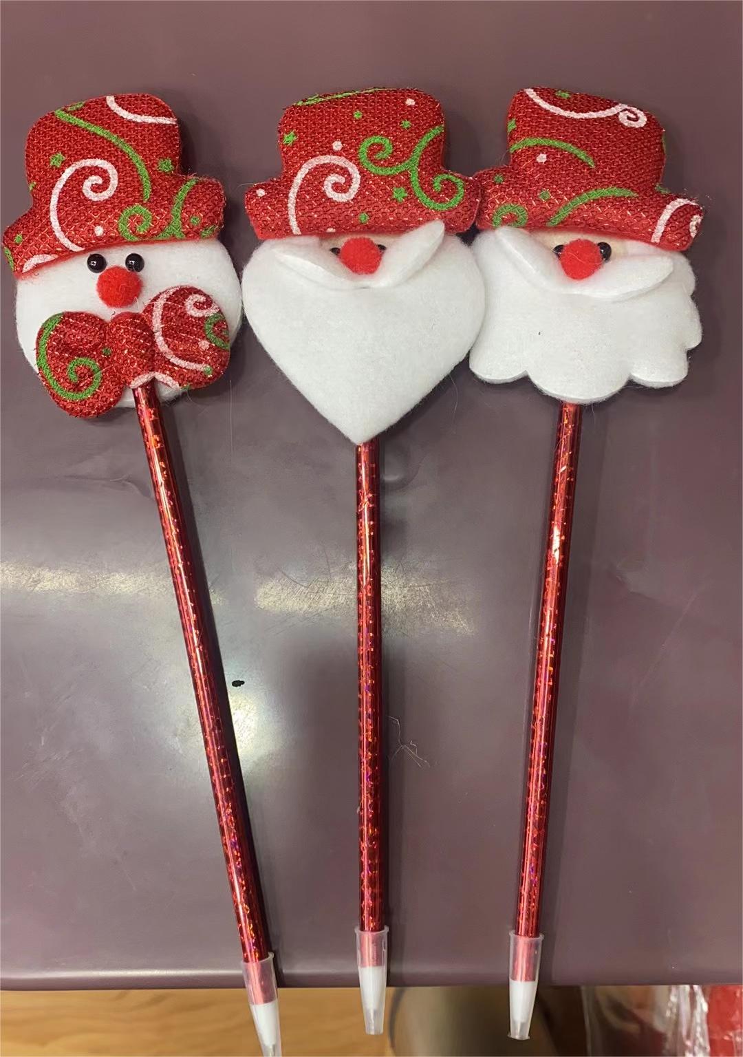 Christmas cute cartoon creative gel pen, learning reward, office welfare, window display, desktop decoration Specification image