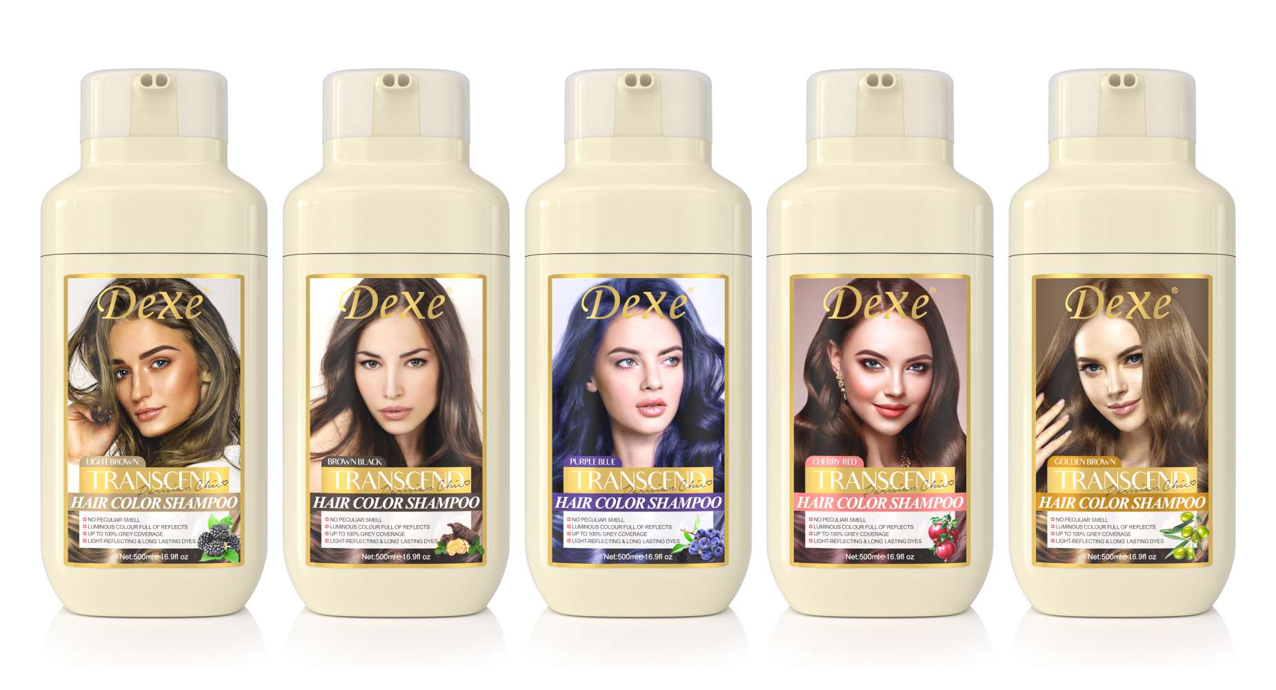 个护家清美发产品泡泡染发剂男女通用染发膏自然色彩染发剂