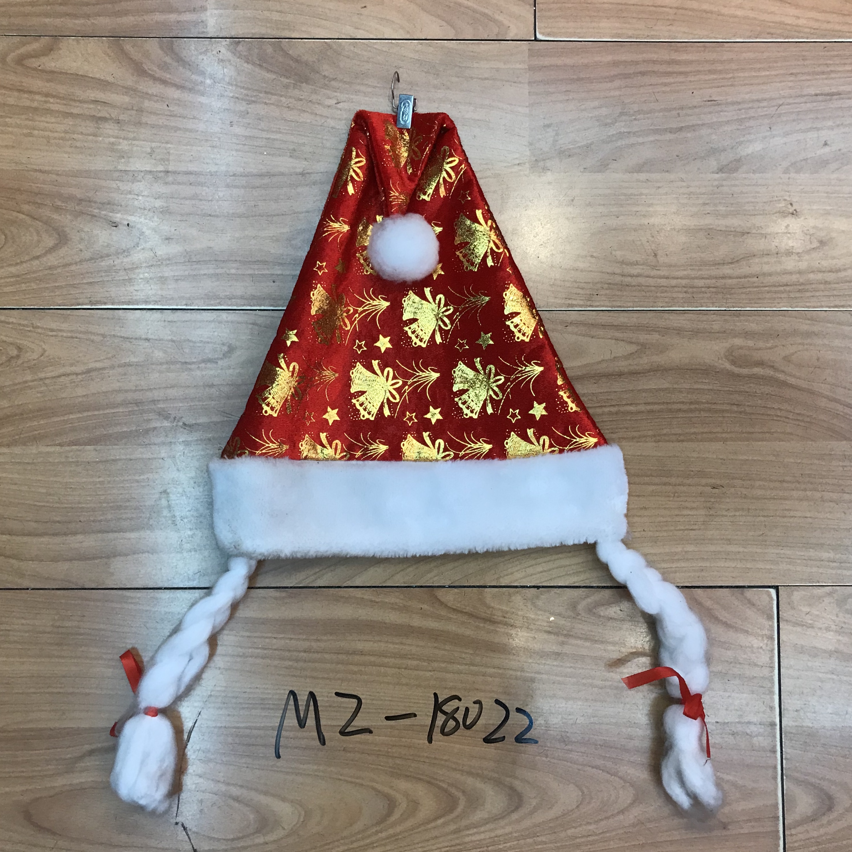 Cross-border girl braided Christmas hat, Christmas Eve New Year party hat, Christmas hat tree pendant Application Scenario