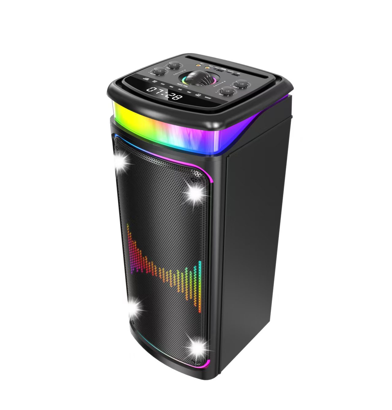 Stereo Bluetooth speaker, with ultra-long battery life and stunning sound quality