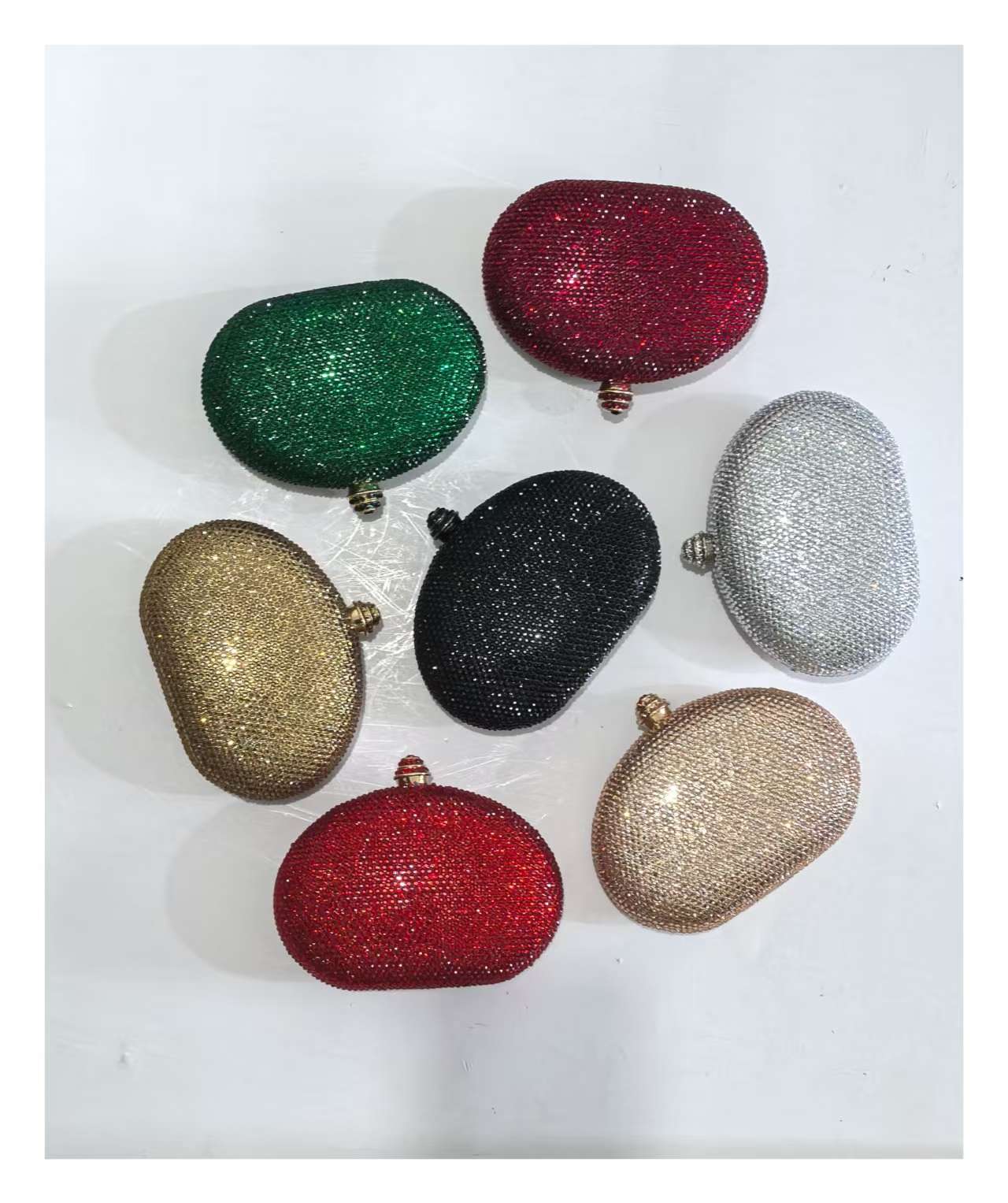 女士包袋时尚烫钻女包简约百搭迷你款手提单肩斜挎包产品图