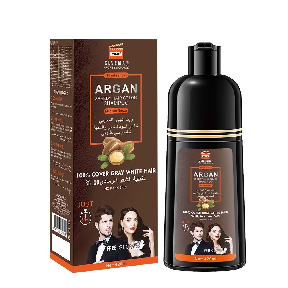 One wash black hair dye for foreign trade payment. Hair dye cream, hair dye, multi-color hair dye for both men and women detail image 14