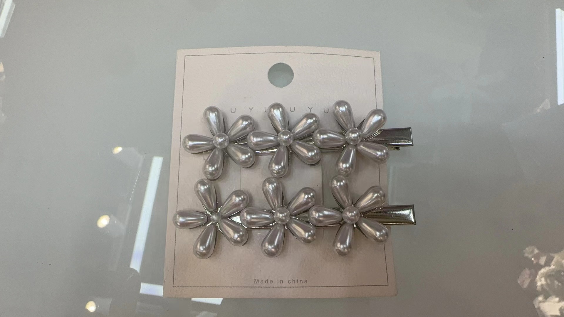 发夹/头饰/发饰/抓夹/BB夹点钻产品图