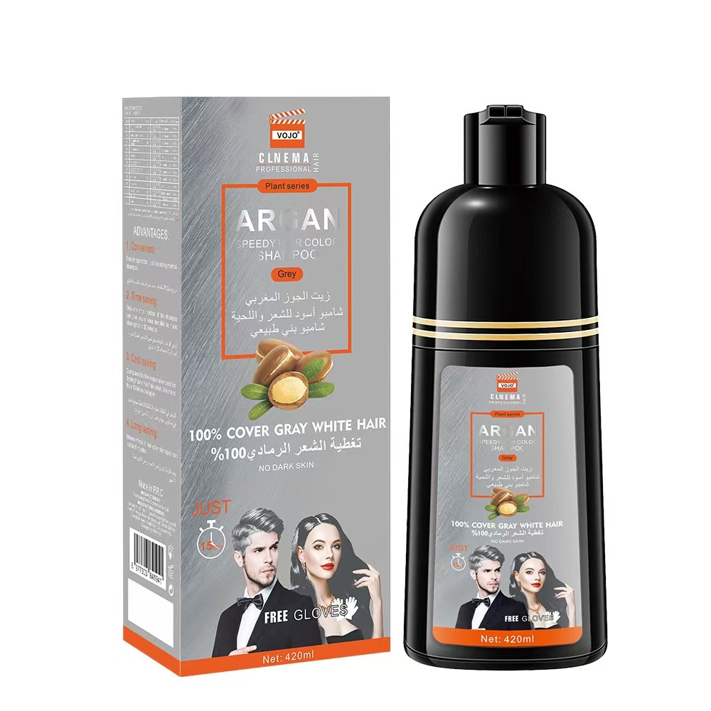 One wash black hair dye for foreign trade payment. Hair dye cream, hair dye, multi-color hair dye for both men and women detail image 10