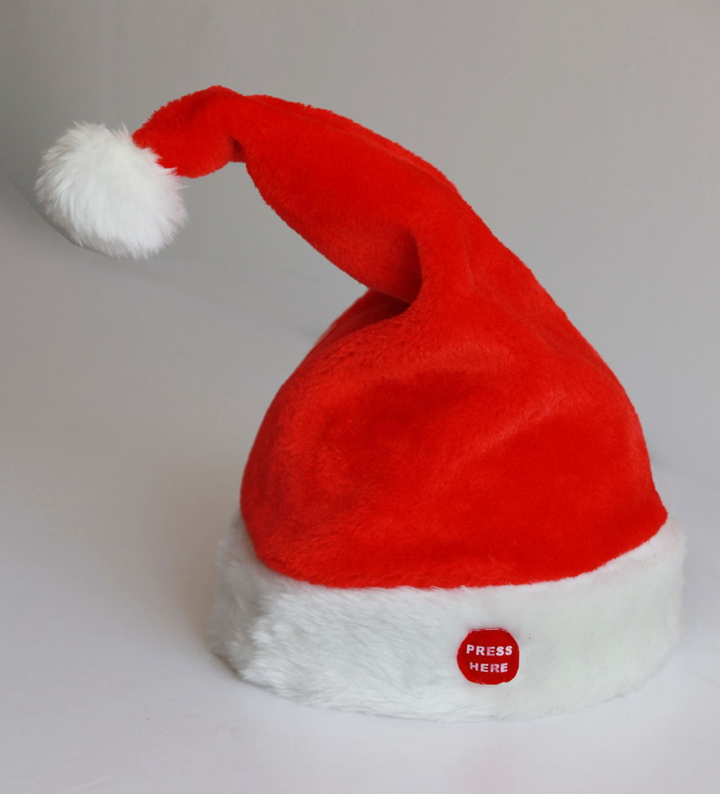 Electric Christmas hats, music swing hats, Christmas festival party decorations, Christmas gifts Specification image