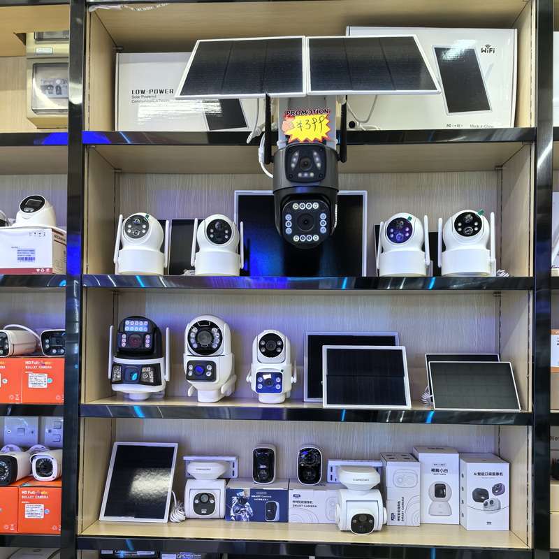 CCTV Camera Supplier in Yiwu Market | Solar, WiFi, 4G, OEM Item Picture