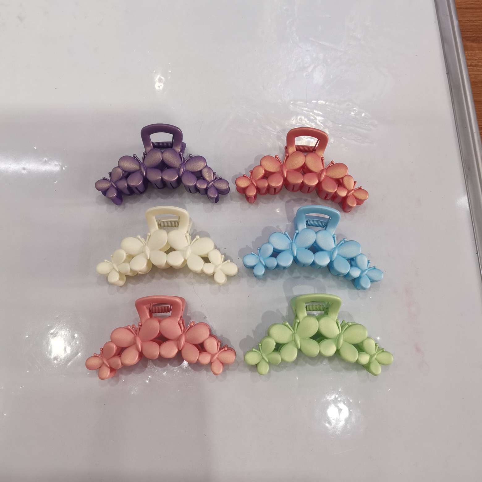 11 cm rubber 12-color plastic hairpin, shark clip, Internet celebrity bestseller, popular and trendy hairpin, hairpin headwear detail image 5