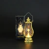 LED retro small oil lamp, portable kerosene lamp, small horse lamp, electronic candle lamp, creative festival decoration gift, wind lamp Item Picture