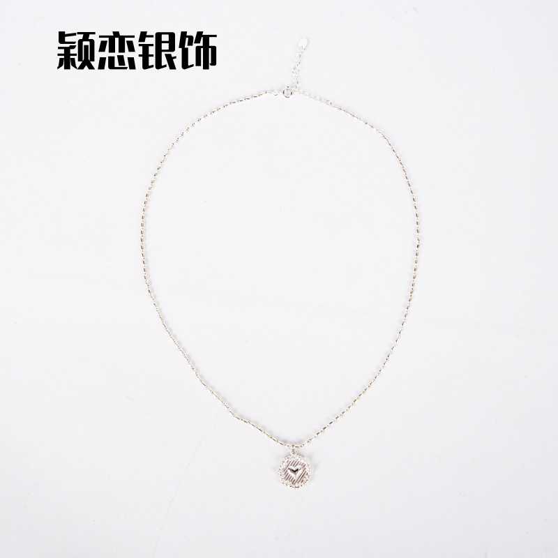 颖恋银饰S925纯银项链轻奢高级感银饰蛇骨链意大利女夏季