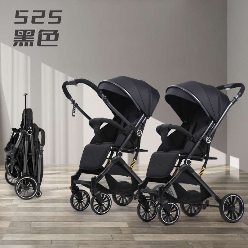 Baby stroller with handle, reversible stroller, large wheel stroller Application Scenario