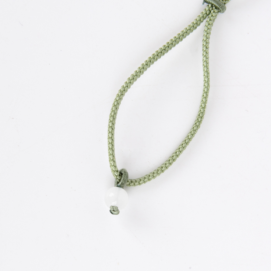 New Chinese-style gourd pendant, woven rope necklace, women's new light luxury niche collarbone chain jewelry, jade pendant wholesale Specification image