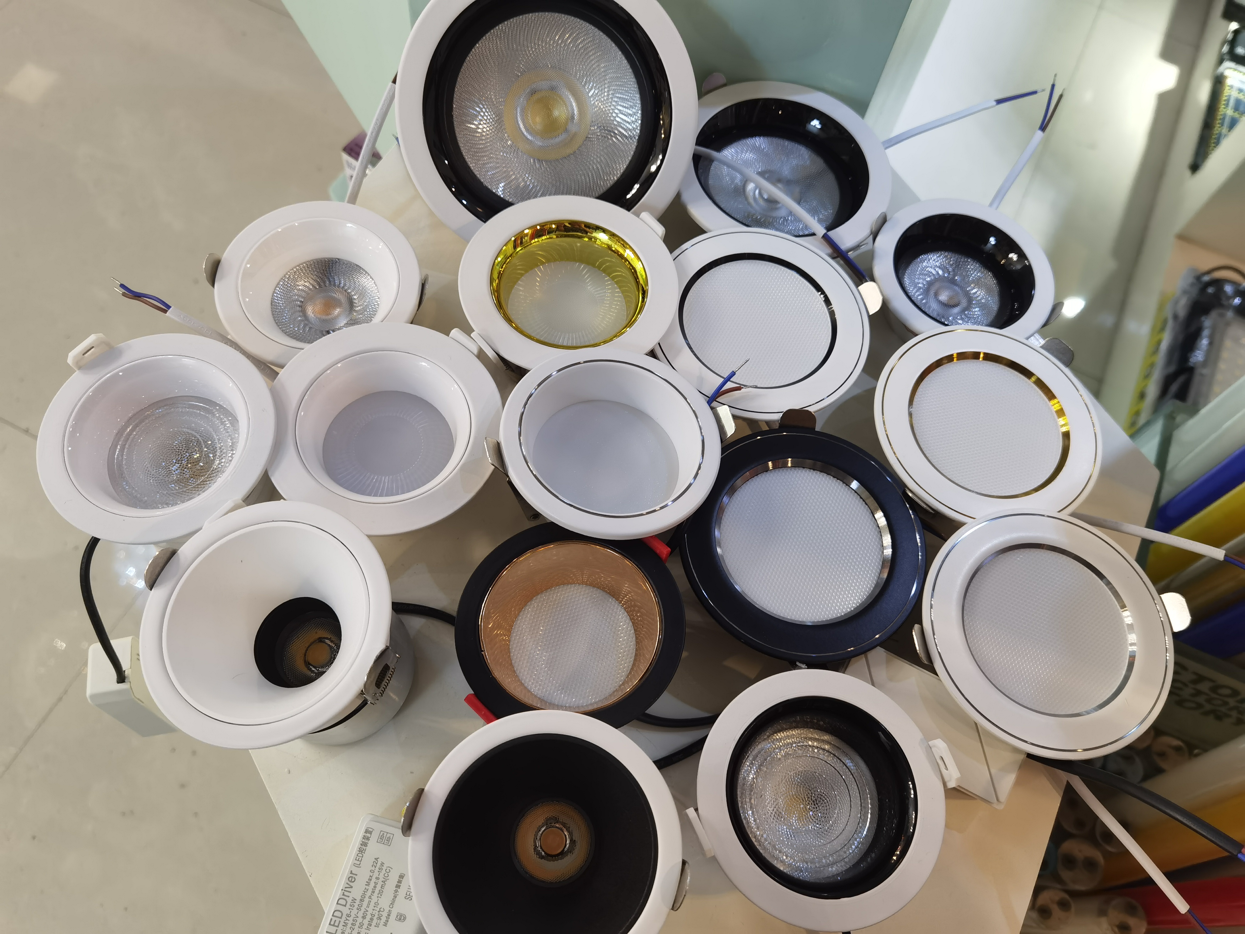 黑色led明装射灯聚光走廊玄关天花灯过道灯客厅背景墙吸顶COB无主灯各种款式