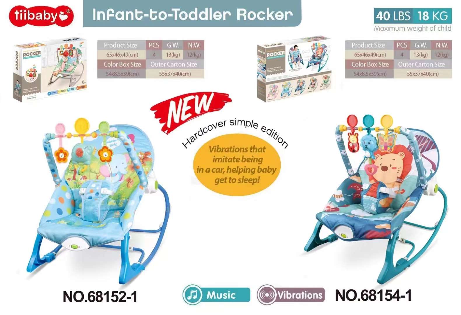 tiibaby's new rocking chair Specification image