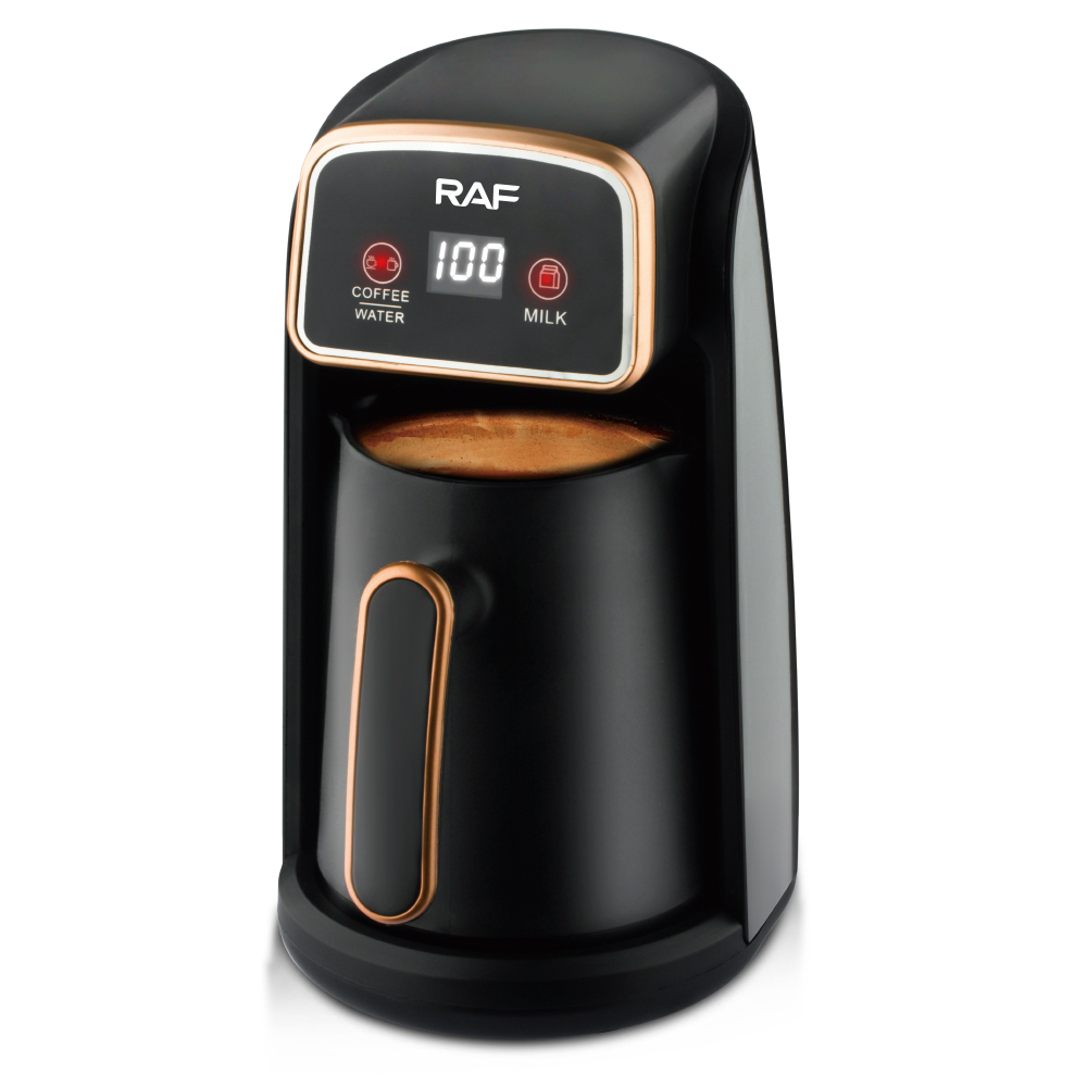 RAF European standard cross-border Turkish coffee pot, high-temperature resistant hot water kettle, coffee brewing visible tea maker, milk heater, coffee machine details Picture