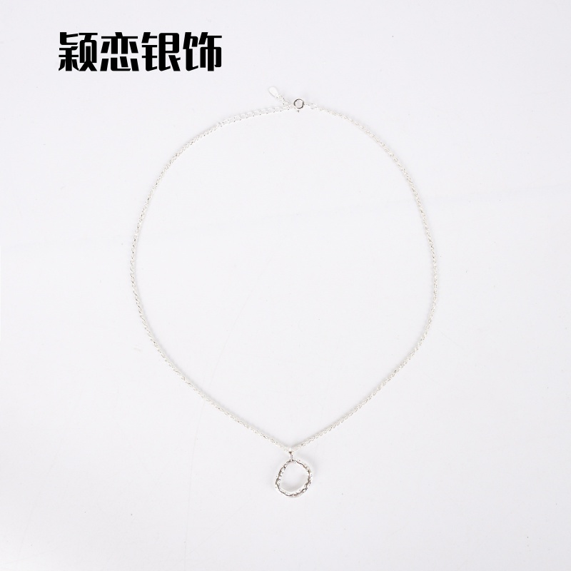 Yinglian S925 sterling Silver Necklace, a high-end and light luxury silver jewelry snake bone chain, Italian women's summer