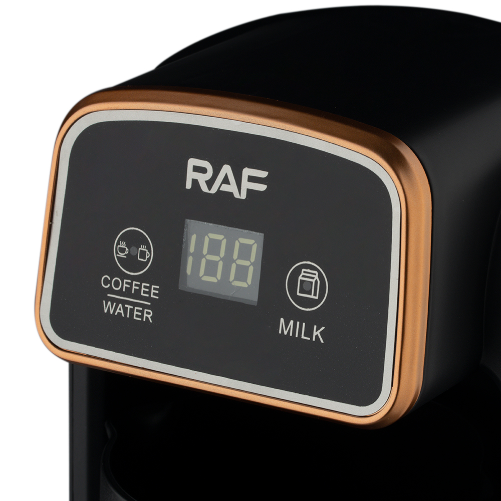 RAF European standard cross-border Turkish coffee pot, high-temperature resistant hot water kettle, coffee brewing visible tea maker, milk heater, coffee machine Specification image