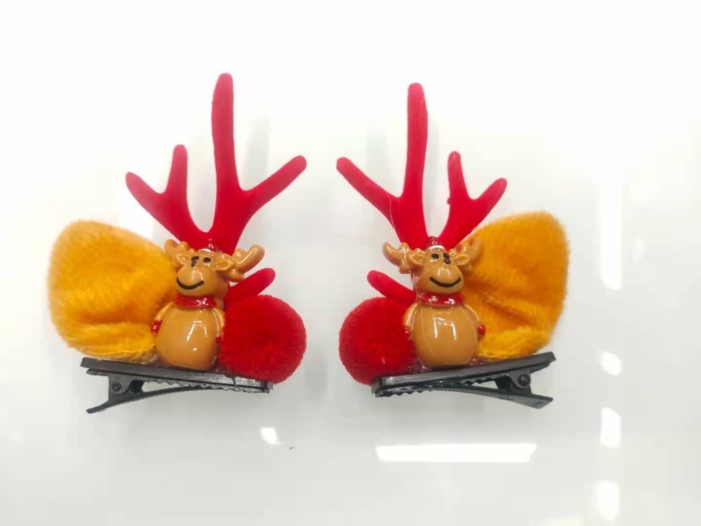 New cross-border Christmas hairpins, festive atmosphere, cute hair ties, headwear and hair clips wholesale