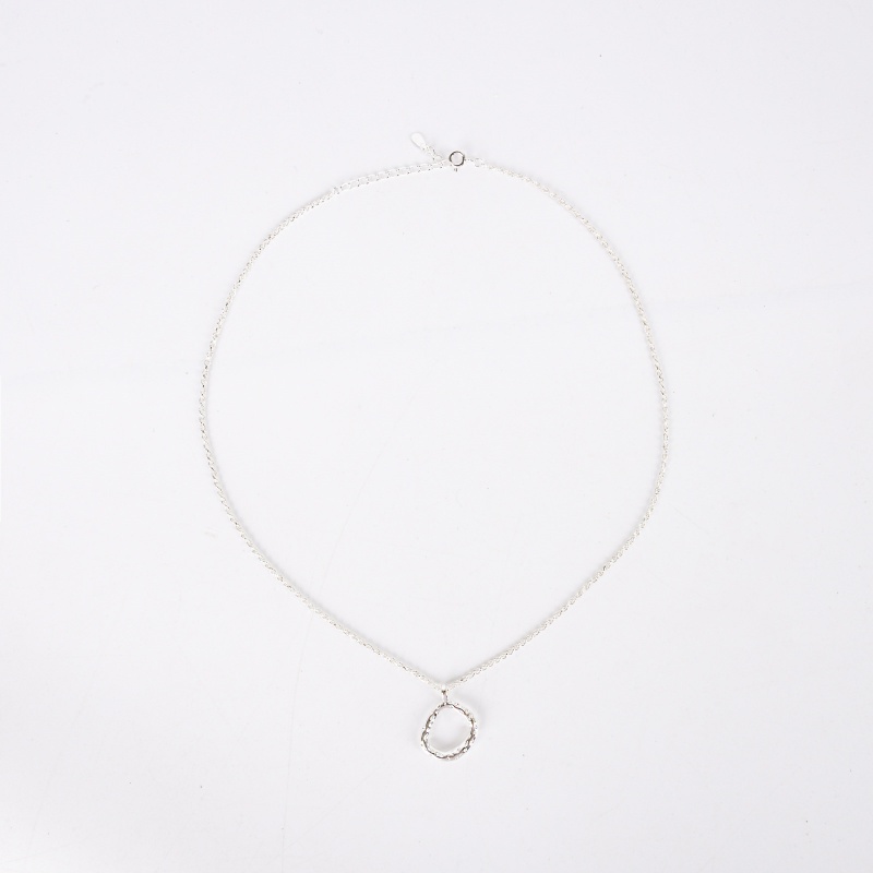 Yinglian S925 sterling Silver Necklace, a high-end and light luxury silver jewelry snake bone chain, Italian women's summer details Picture