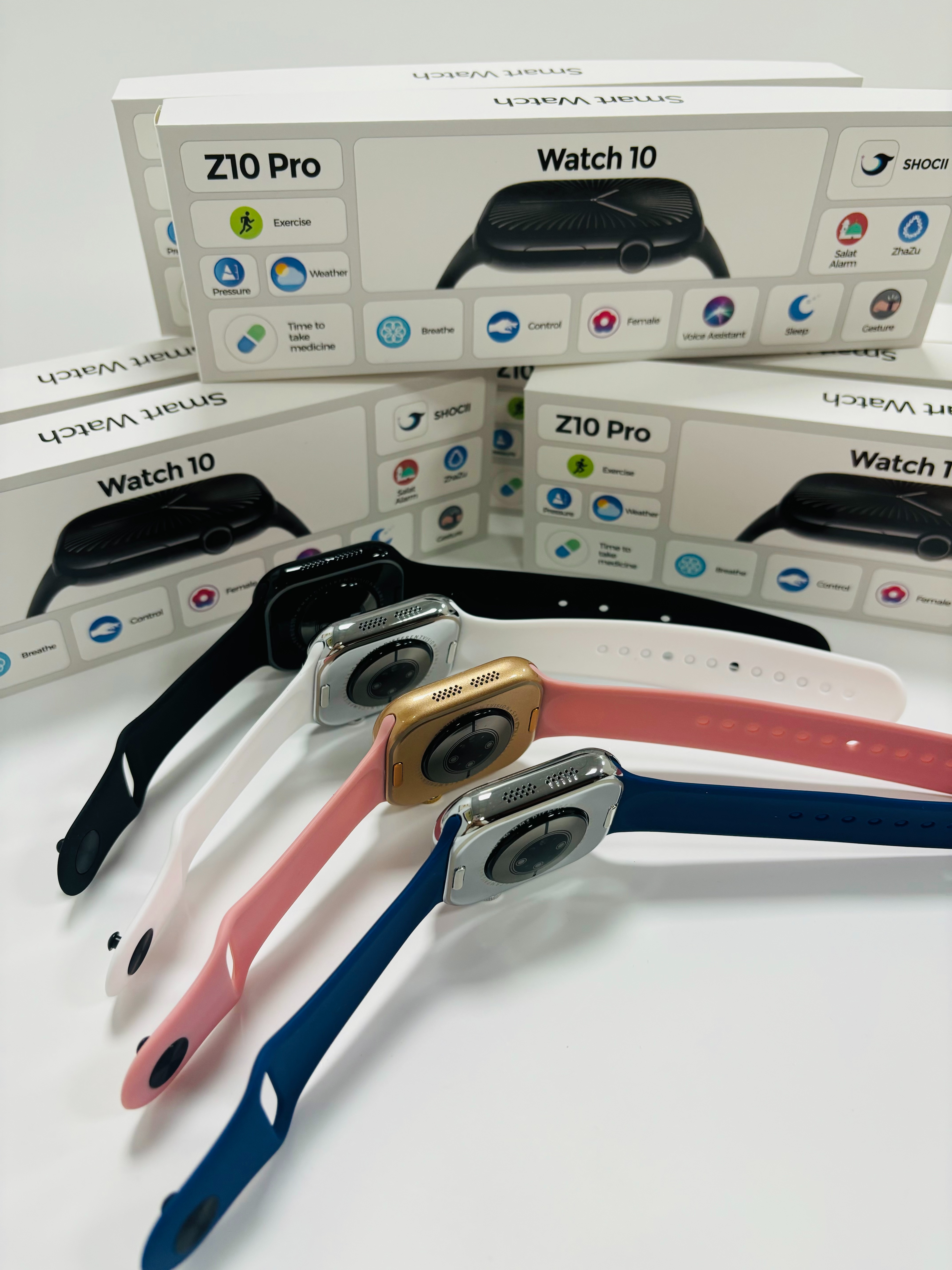 Cross-border bestseller Z10 Pro smartwatch Bluetooth Call 2.01inch+ Dynamic Island S10 Pro Dual cell