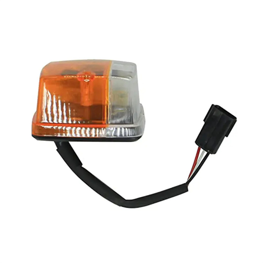 The construction machinery parts light excavator turn signal light is suitable for Daewoo DH150 excavator turn signal light 12/24V details Picture