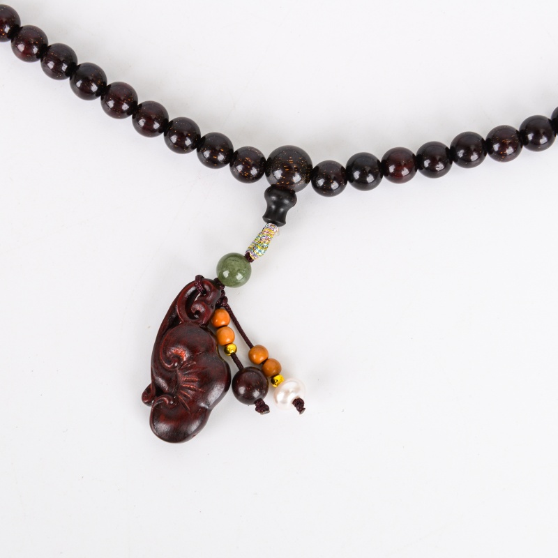 手链/水晶手串/木头十字架手链/饰品/水晶手链细节图