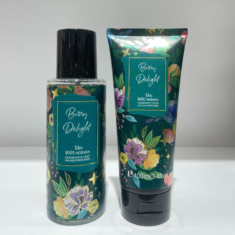 花香味套盒  花香味香水套盒 135ML BODY MIST  100ML BODY CREAM  花香身体喷雾+身体乳细节图