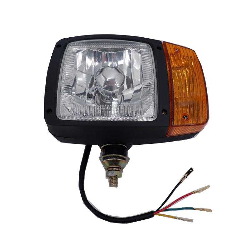 Longgong engineering vehicle headlights, Liugong excavator roller headlights, nylon PA front and rear headlights Application Scenario