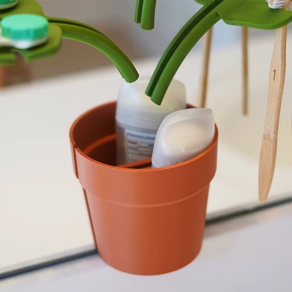 Creative new type flower pot storage rack Item Picture