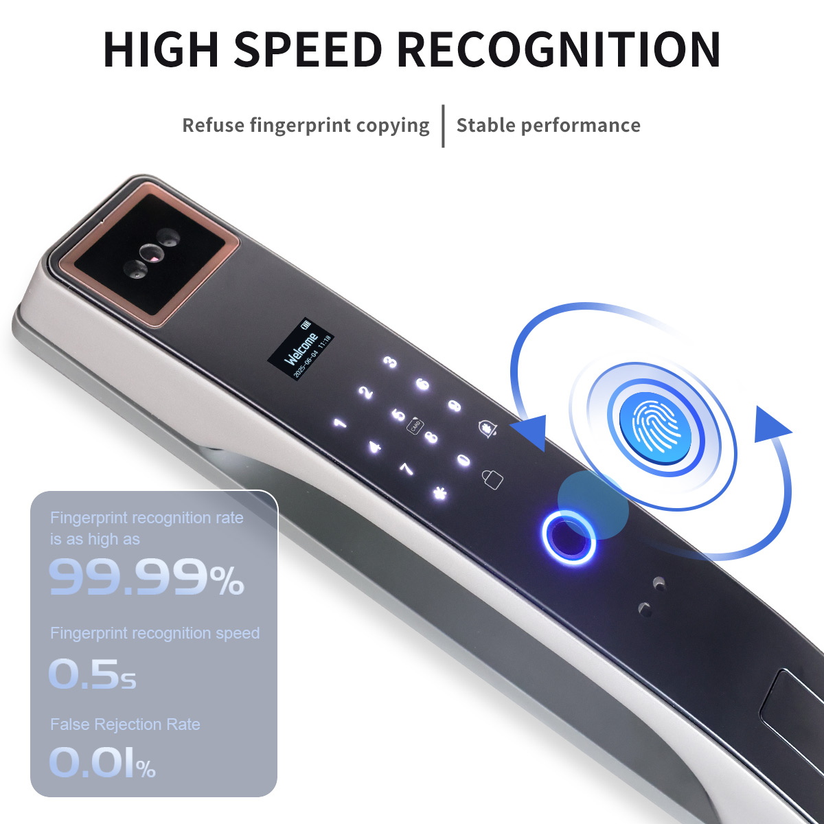 智能锁max给家24小时在线防护细节图