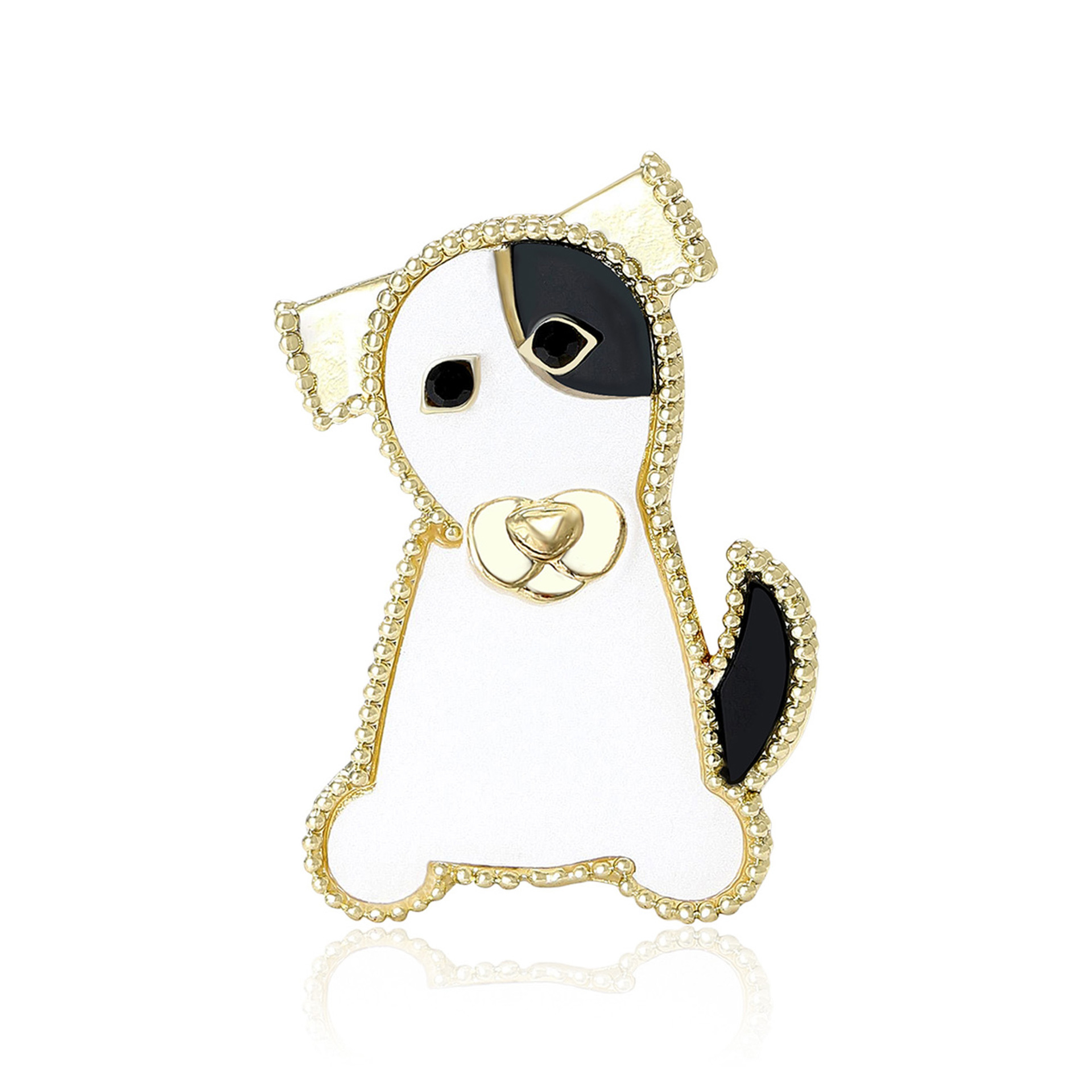 Fresh and cute board dog brooches, personalized acrylic badges, high-end brooch pins wholesale Item Picture