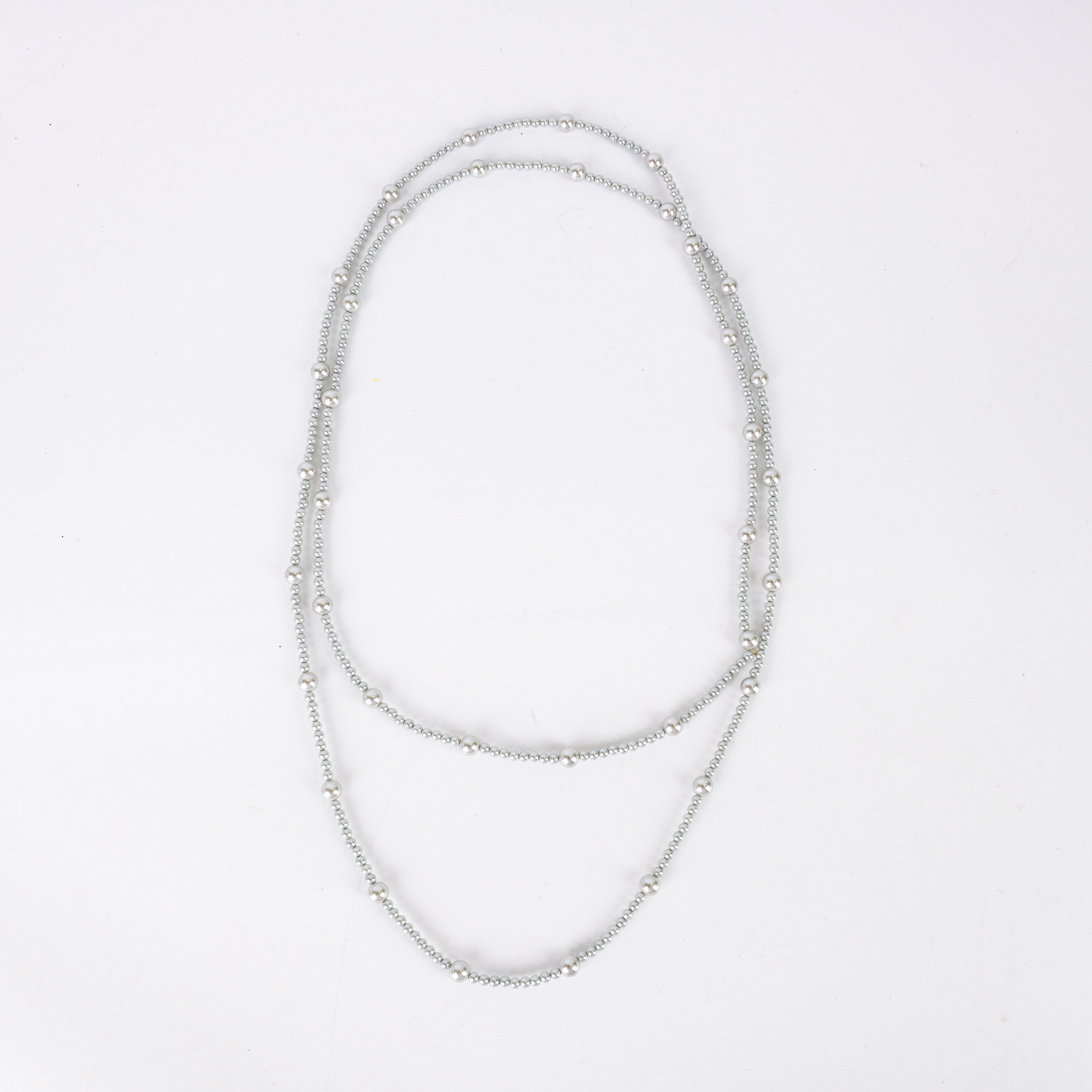 饰品/项链/汽车挂件串珠/四叶草/五金珍珠链细节图