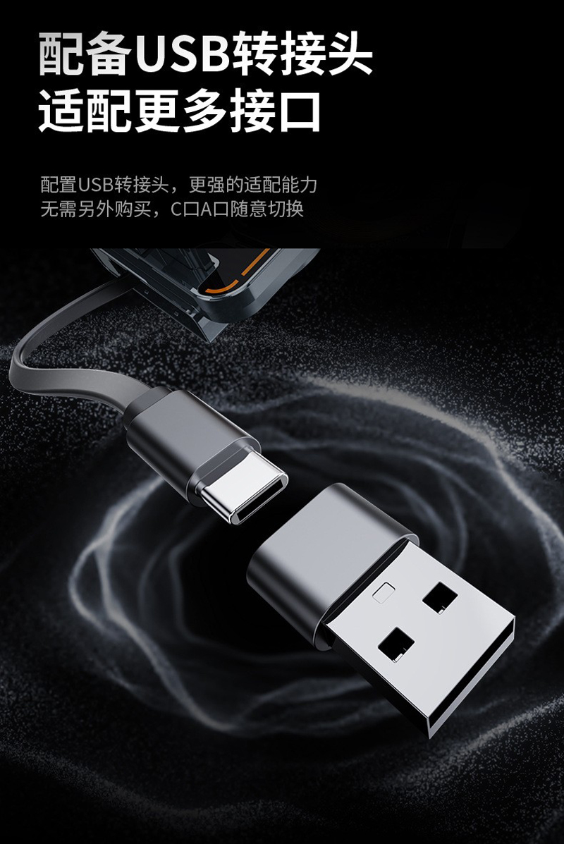 F11透明面板汽车载无线充电手机支架车内智能感应开合导航出风口手机支架详情4