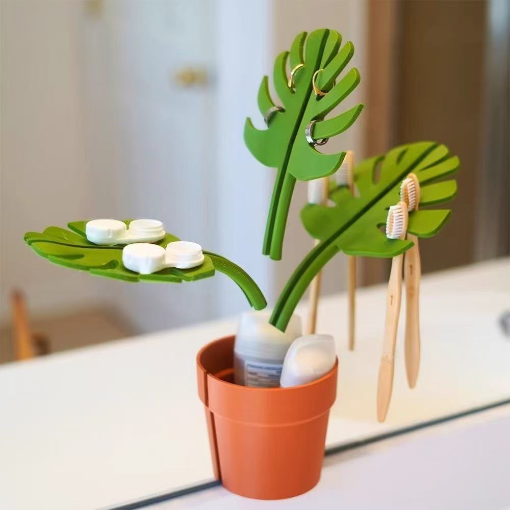 Creative new type flower pot storage rack
