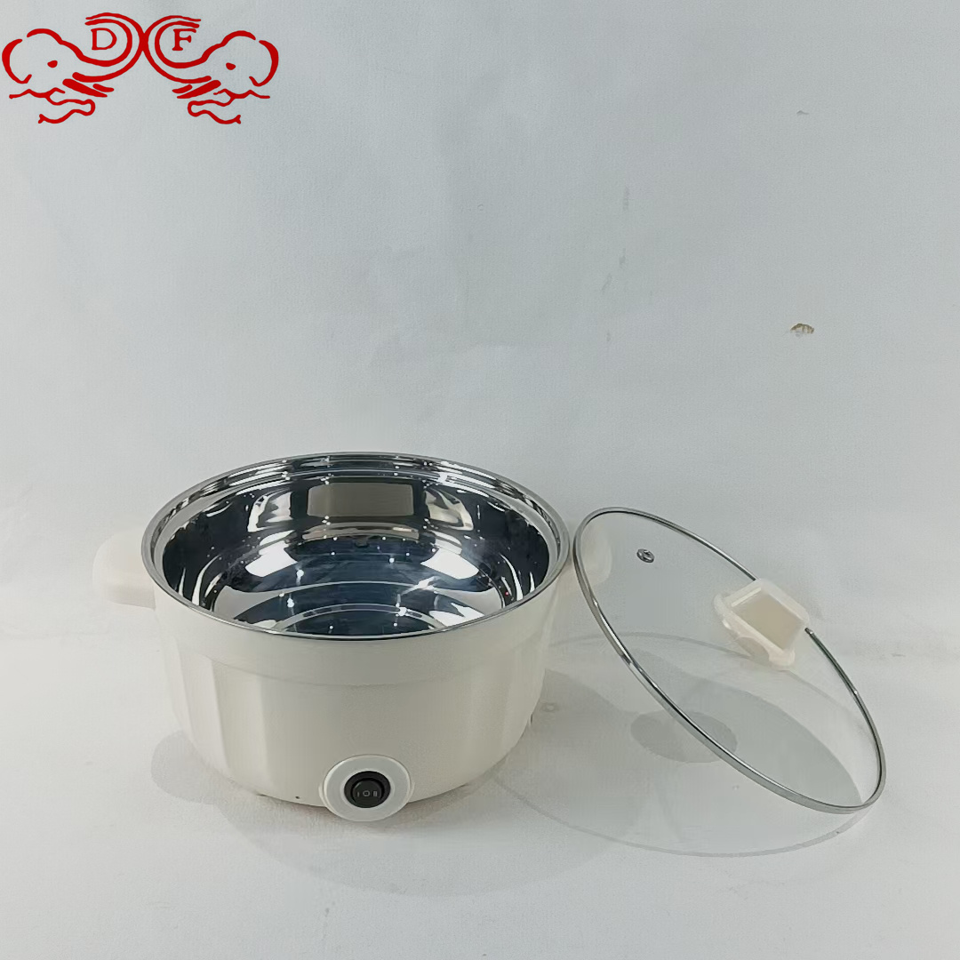 DF68352 Electric hot pot, electric cooking pot, household electric frying pot, multi-functional electric hot pot, multi-functional integrated small electric pot, DF TRADINGHOUSE Item Picture