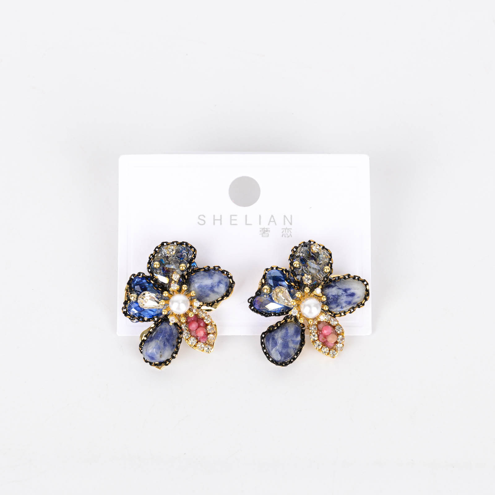 欧美跨境新款吻合环耳环轻奢时尚ins高级感小众设计耳饰宴会搭配