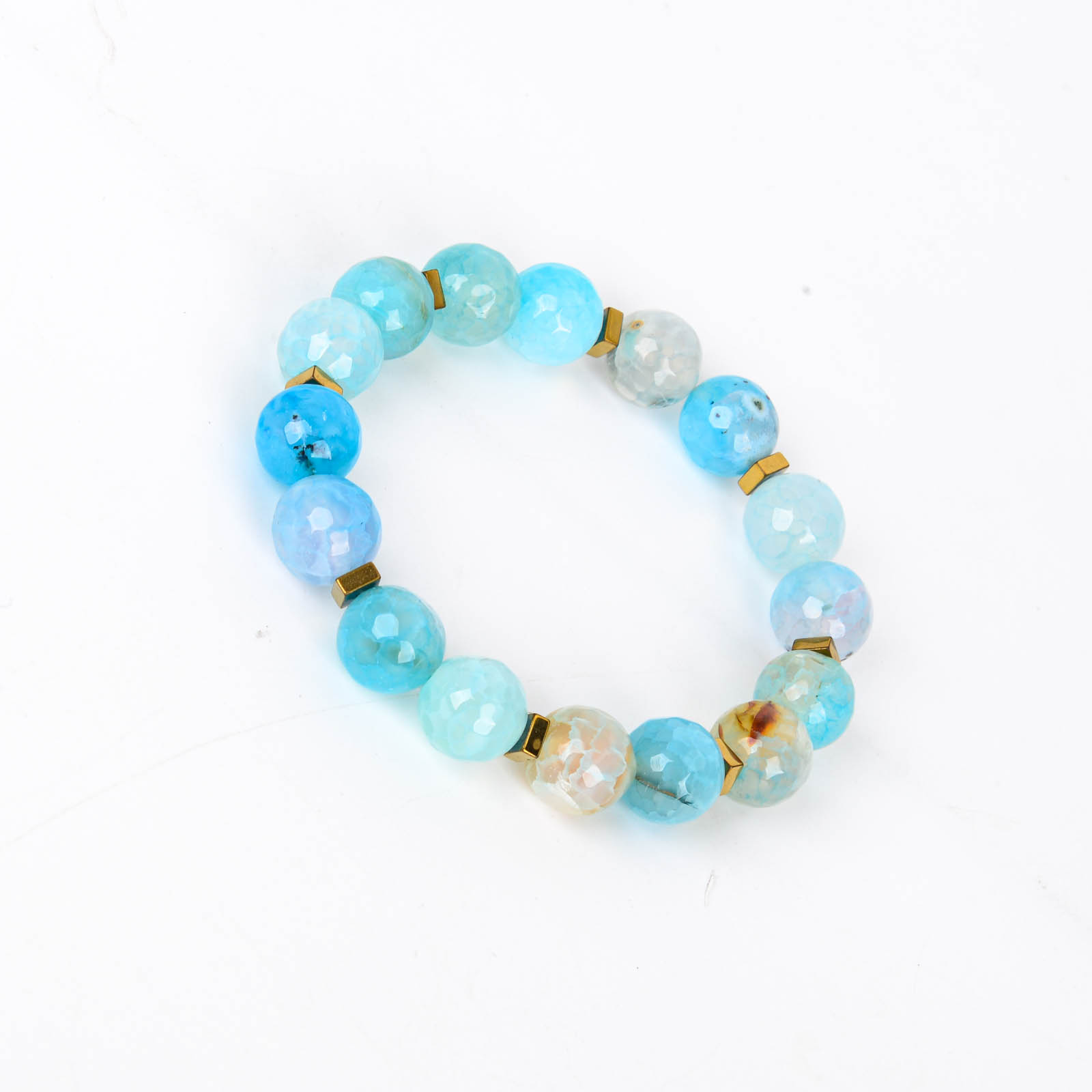 手链/水晶手串/水晶手链/木头十字架手链/饰品细节图