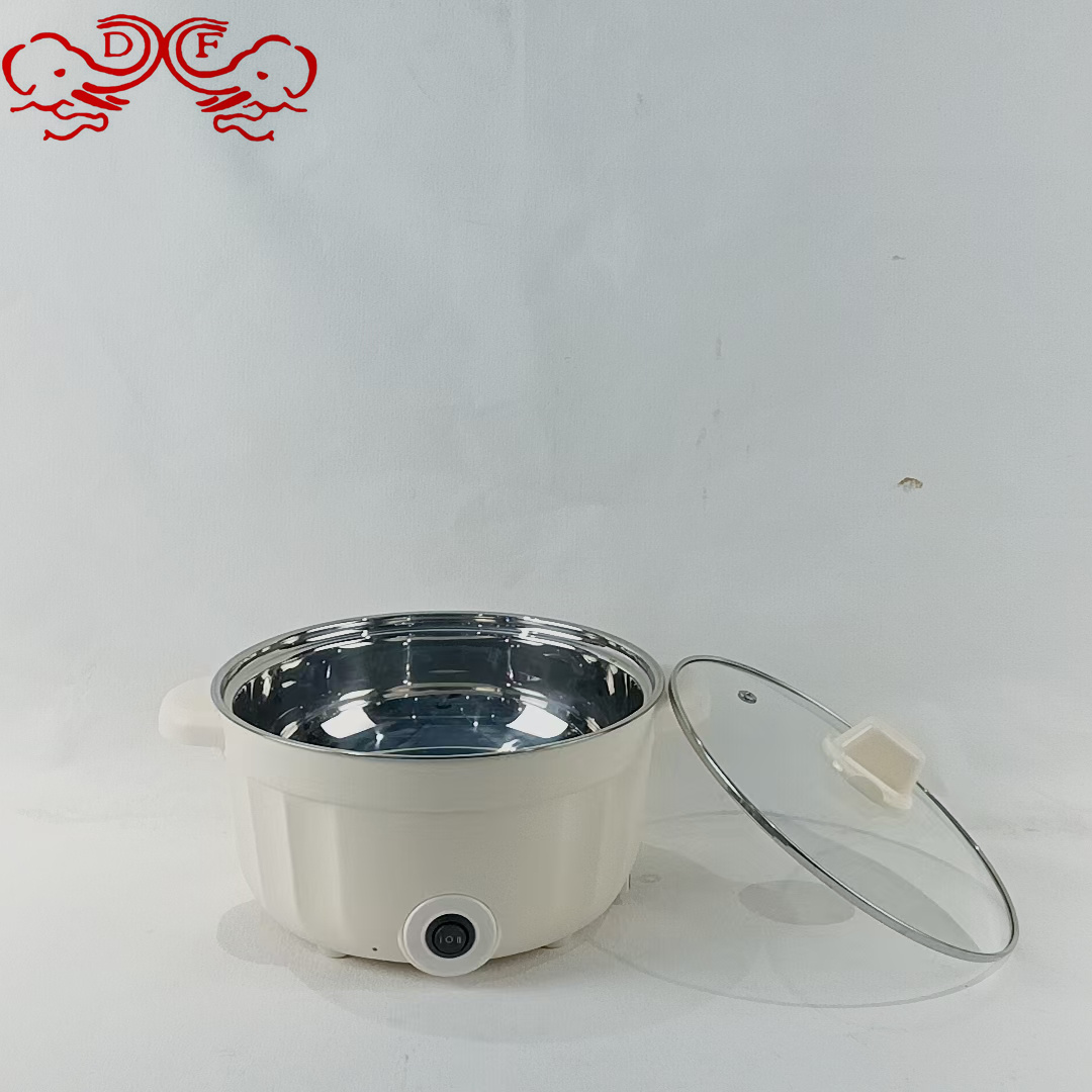 DF68352 Electric hot pot, electric cooking pot, household electric frying pot, multi-functional electric hot pot, multi-functional integrated small electric pot, DF TRADINGHOUSE details Picture