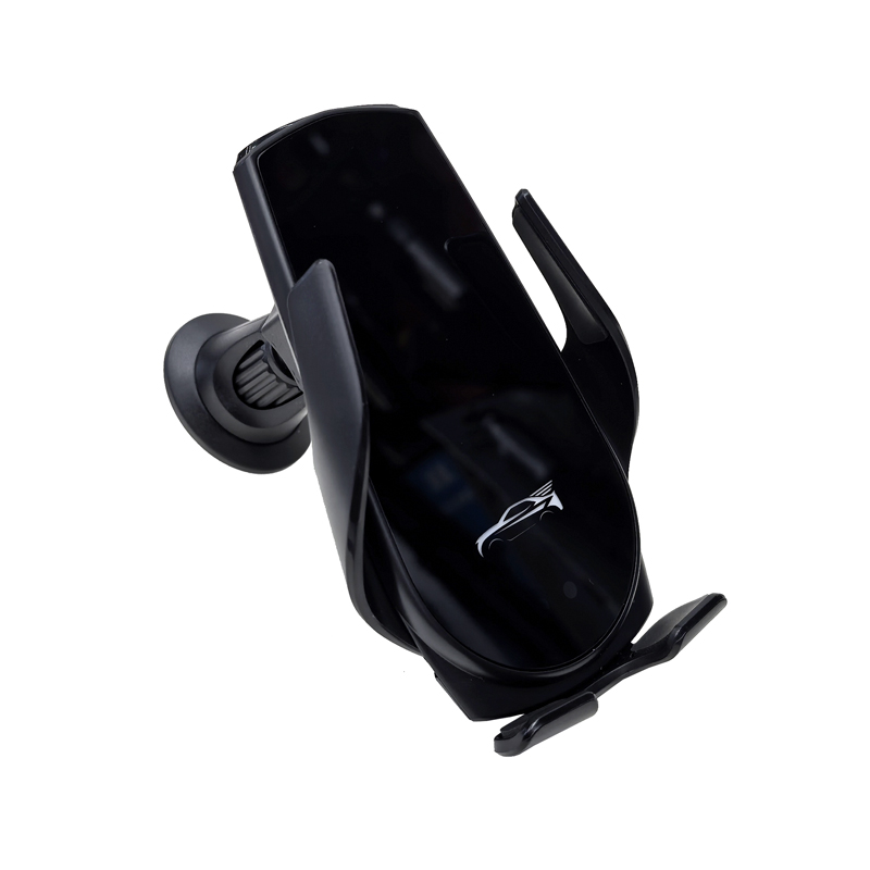 K12S透明面板汽车载无线充电手机支架车内智能感应开合导航出风口手机支架详情9