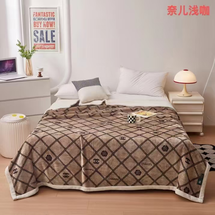New 2026 snow cotton velvet blanket, thickened composite anti-static cloud blanket, single-layer AB version, all-season multi-purpose craft blanket, gift blanket pic 34