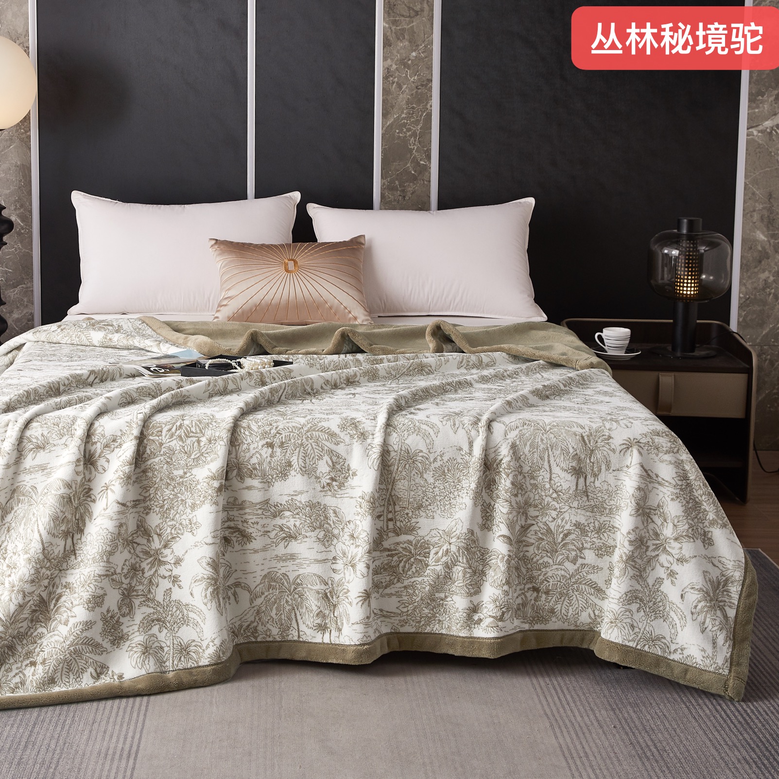 2025 New product snow cotton velvet blanket, thickened composite anti-static cloud blanket, single-layer AB version, all-season multi-purpose craft blanket, gift blanket Application Scenario