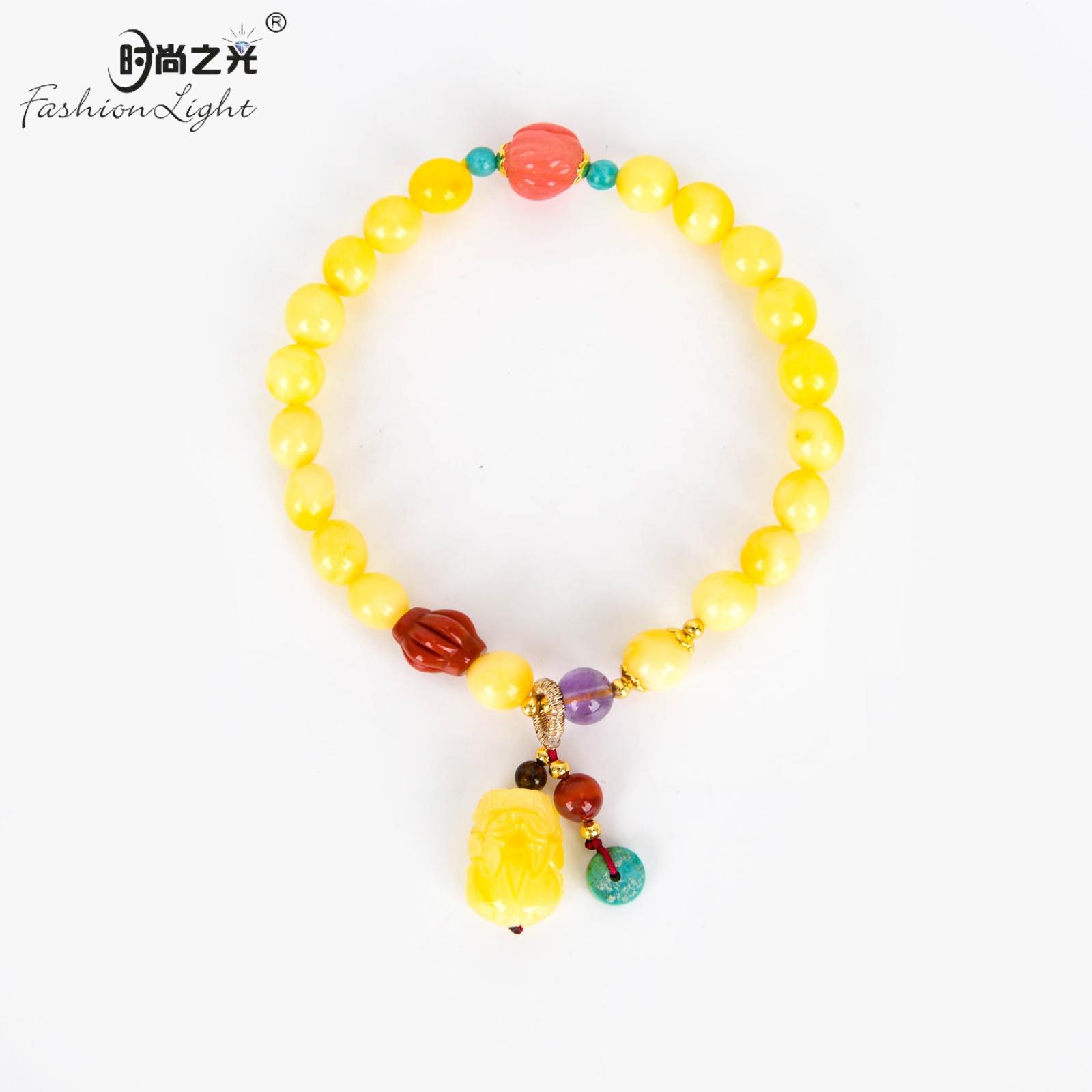 s925 silver engraved beeswax ruyi bracelet, a fashionable and simple women's bracelet gift for the zodiac year