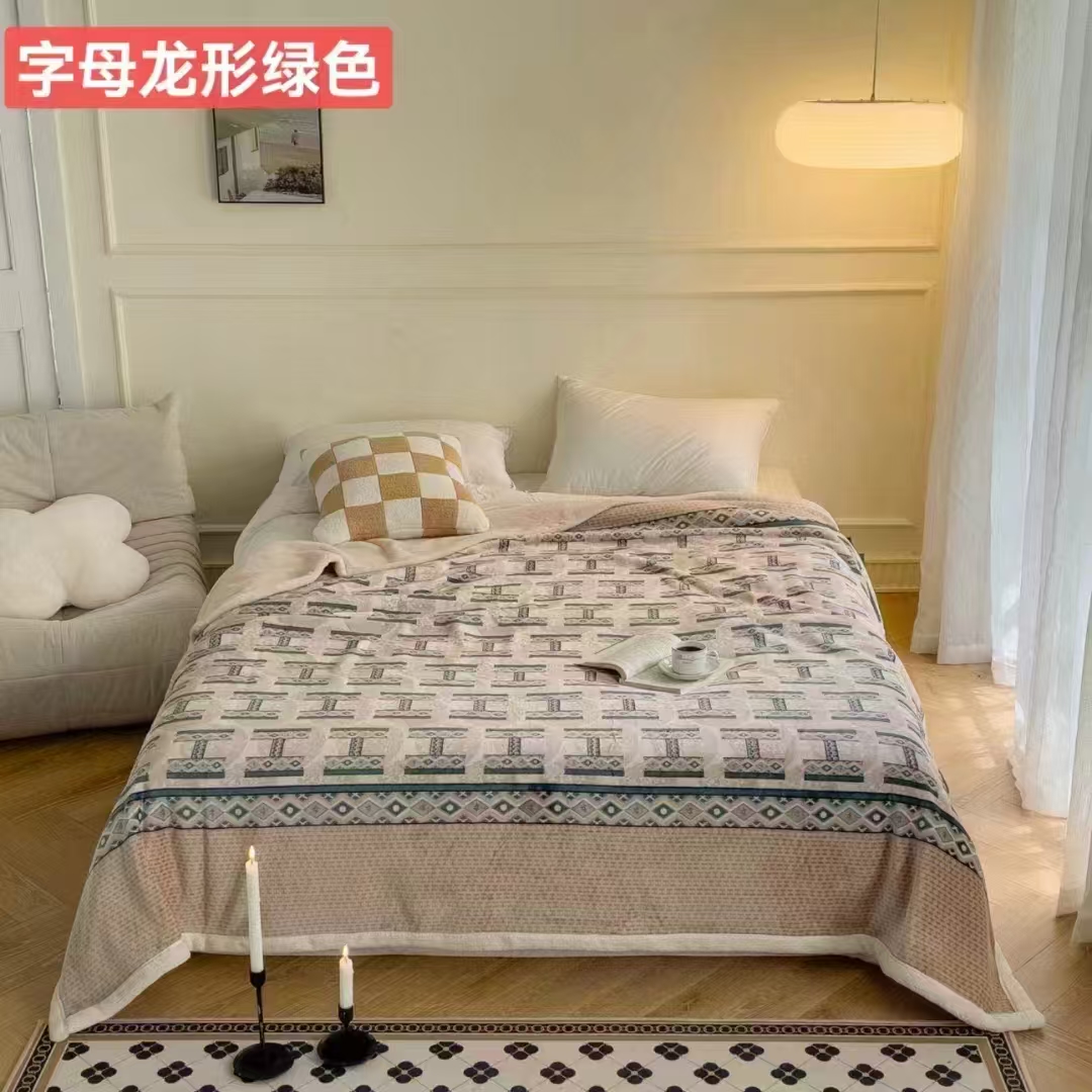 New 2026 snow cotton velvet blanket, thickened composite anti-static cloud blanket, single-layer AB version, all-season multi-purpose craft blanket, gift blanket pic 25